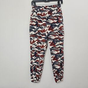 ALMOST FAMOUS Women's Camouflage Cargo Y2K Joggers Street Wear Pants Size S